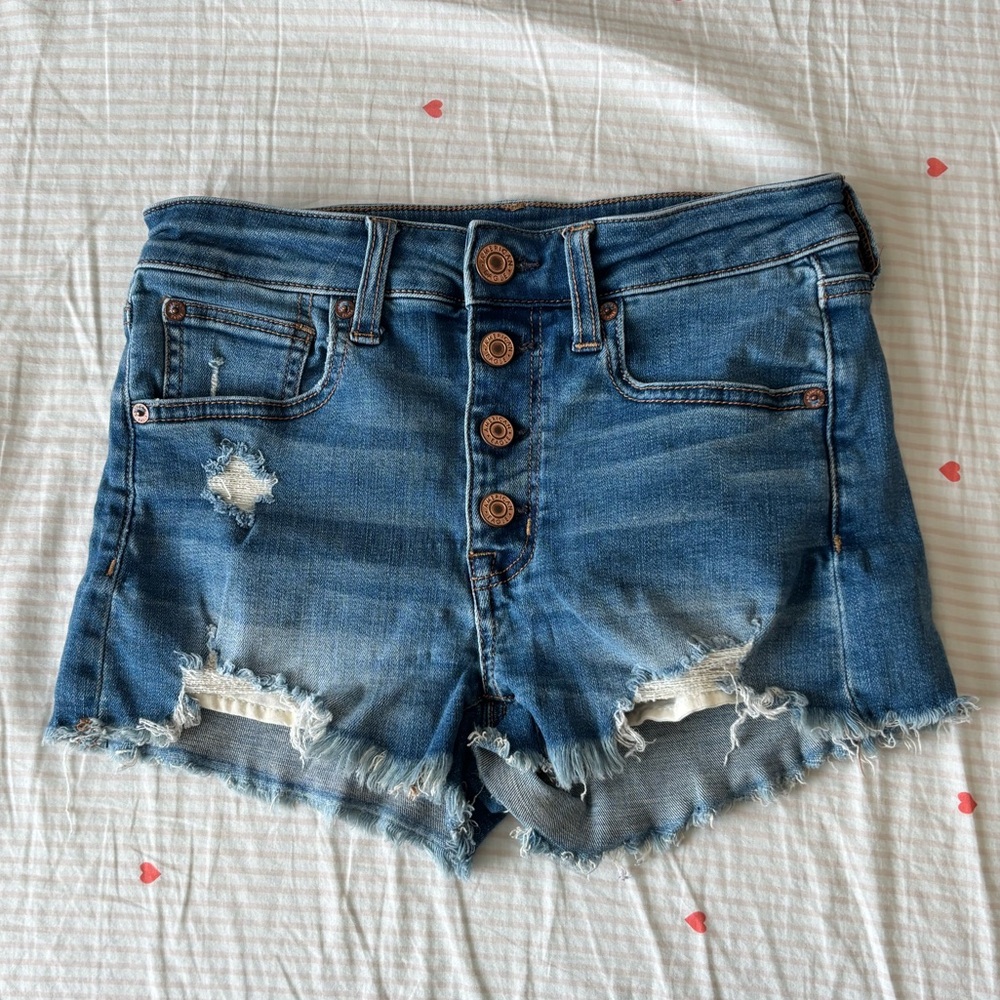 american eagle jean shorts